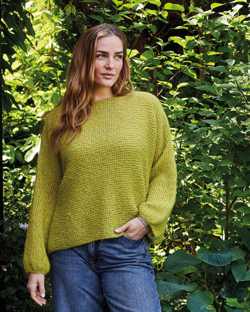 892208 Oversize nybörjartröja i Sally - kit