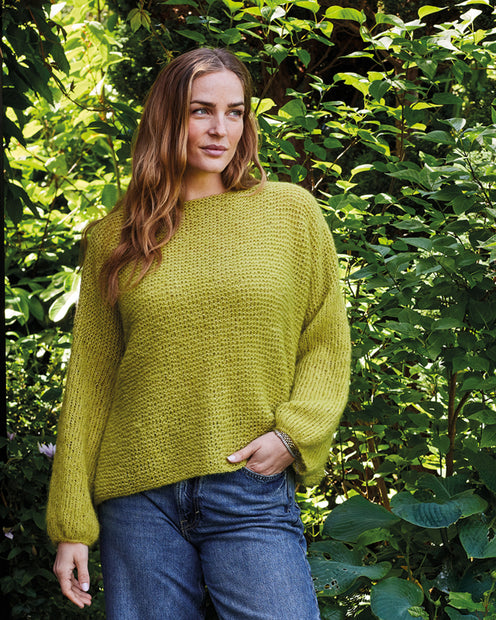 892208 Oversize nybörjartröja i Sally - kit