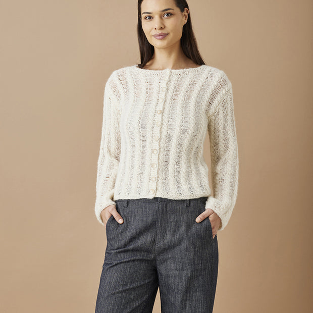 892320 Cardigan i Nanna - beskrivning