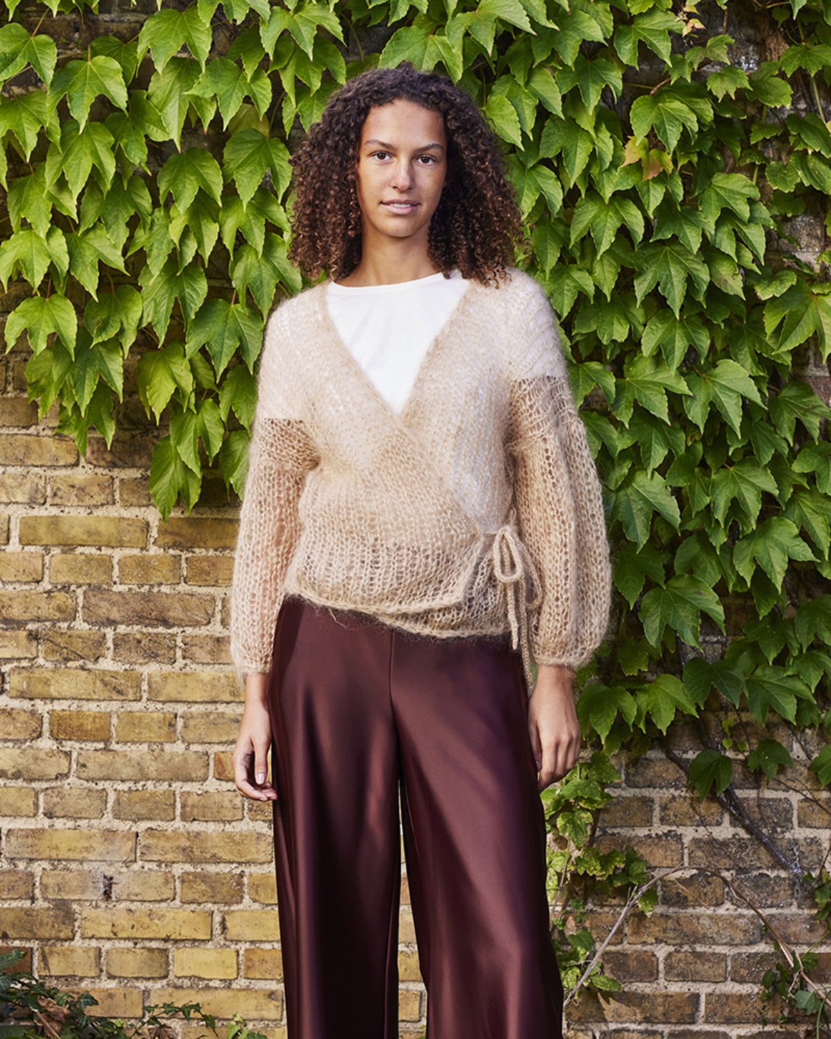 893005 Omlott blus i Bellissima - beskrivning