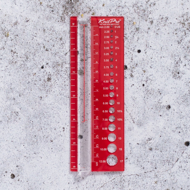 Knitpro Stickmått
