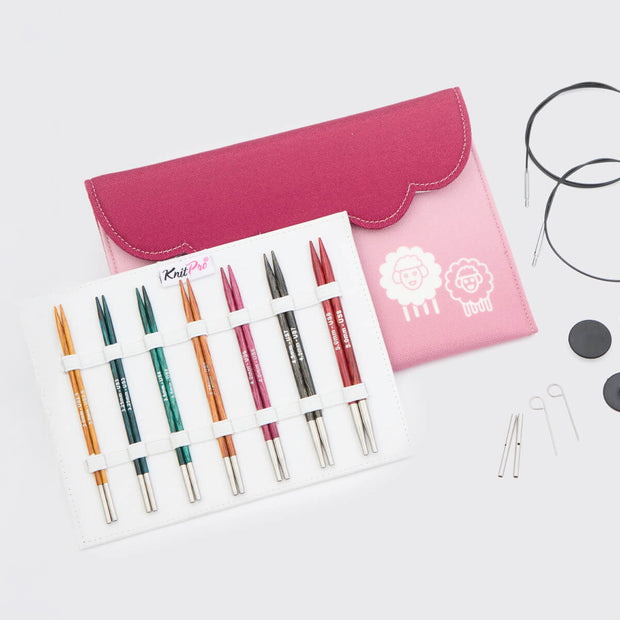 Knitpro Dreamz Midi Ändstickor -  set 13 cm