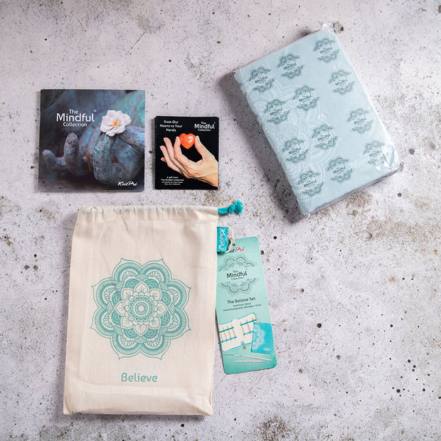 Knitpro "Believe" Set med rundstickor.