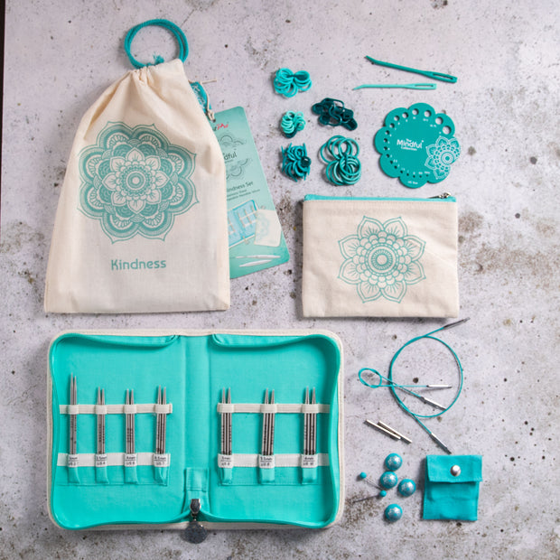 Knitpro "Kindness" - set med rundstickor