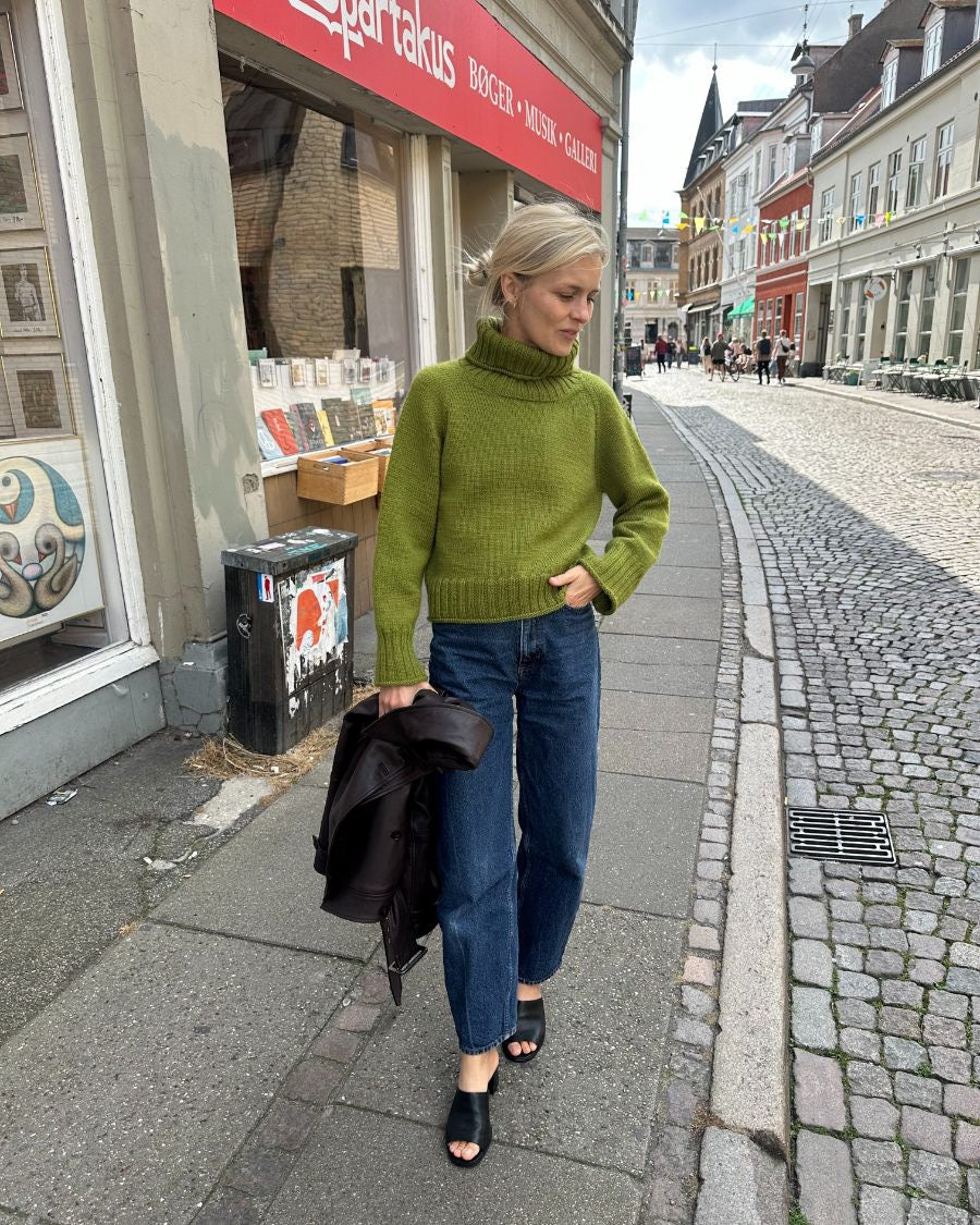 PetiteKnit Amy sweater beskrivning