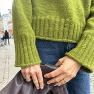 PetiteKnit Amy sweater beskrivning