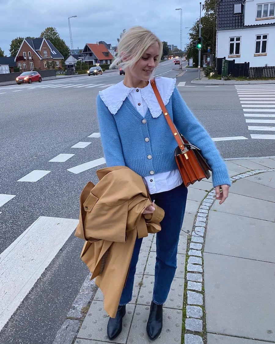 PetiteKnit April cardigan beskrvning