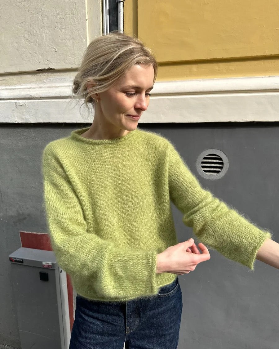 PetiteKnit Cloud blouse beskrivning