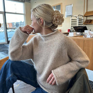 PetiteKnit Cloud sweater beskrivning