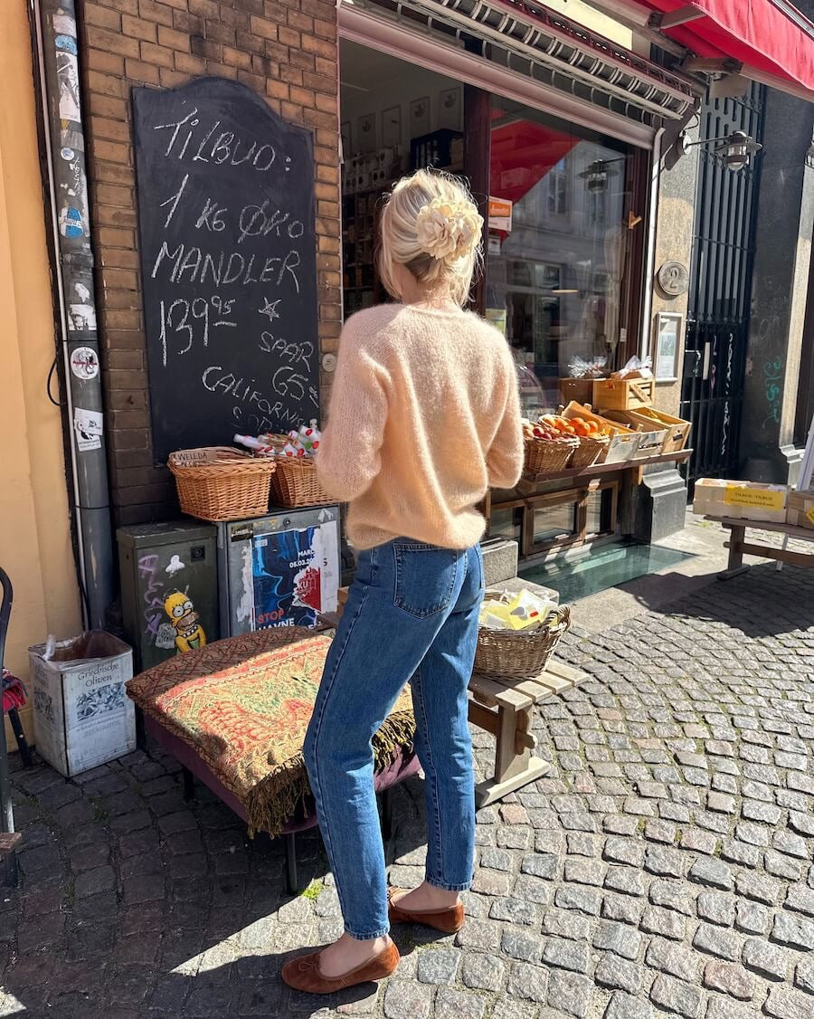 PetiteKnit Cumulus o-neck beskrivning