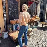 PetiteKnit Cumulus o-neck beskrivning