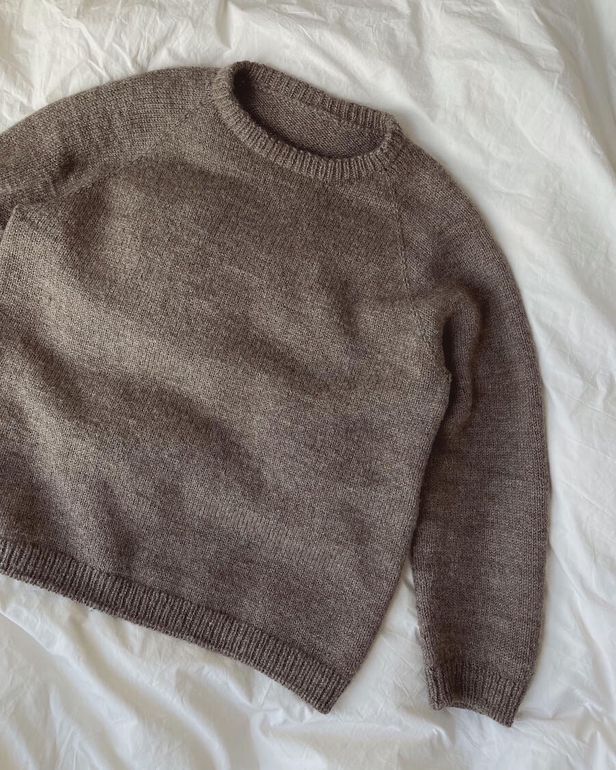 PetiteKnit Hanstholm sweater beskrivning