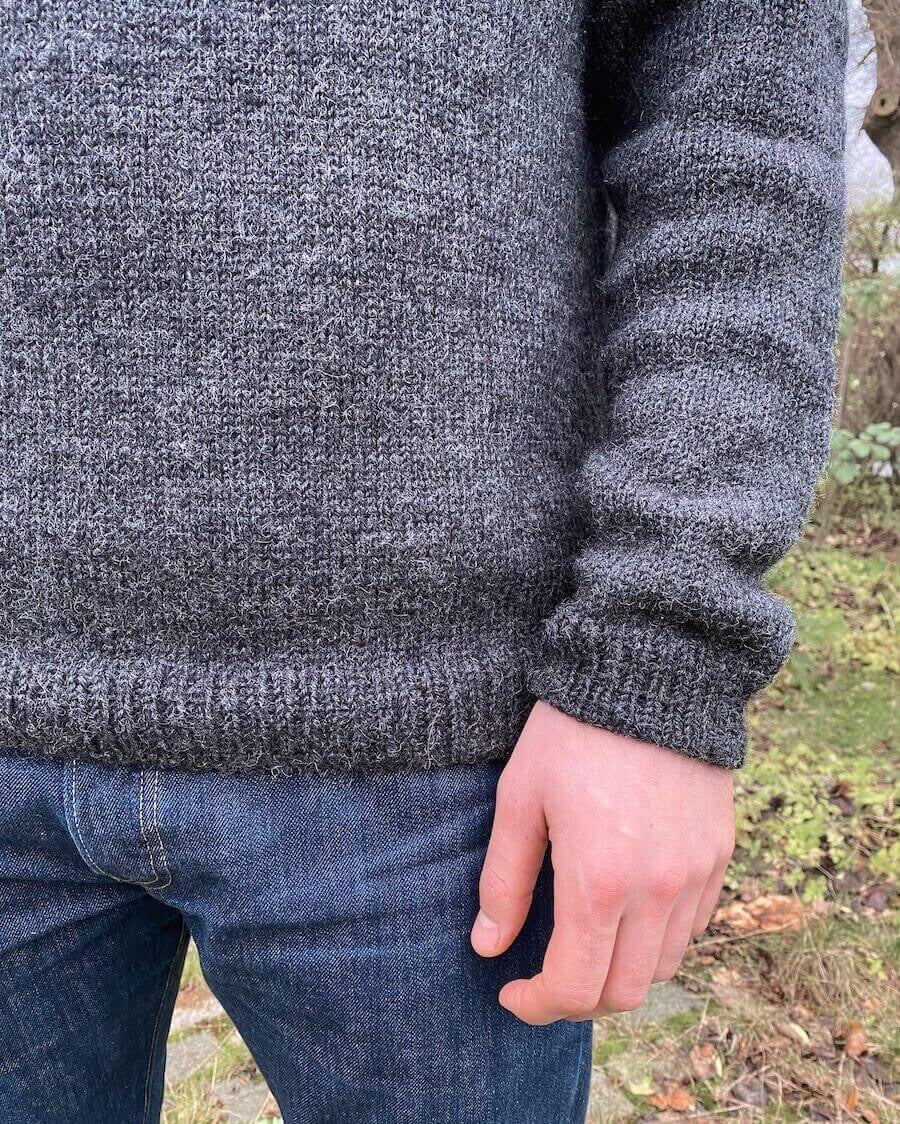 PetiteKnit Hanstholm sweater beskrivning