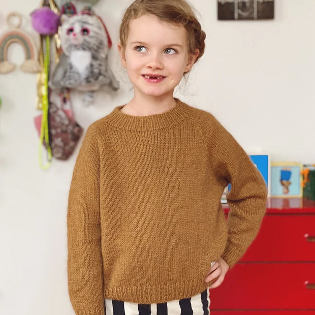 PetiteKnit Inga krusiduller junior beskrivning