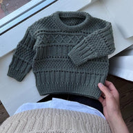 PetiteKnit Ingrid sweater baby beskrivning