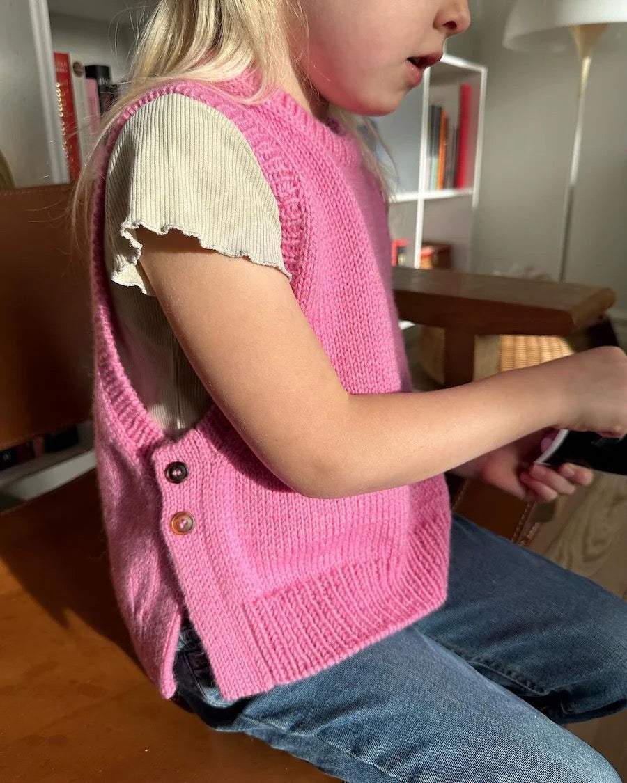 PetiteKnit Lulu slipover junior beskrivning