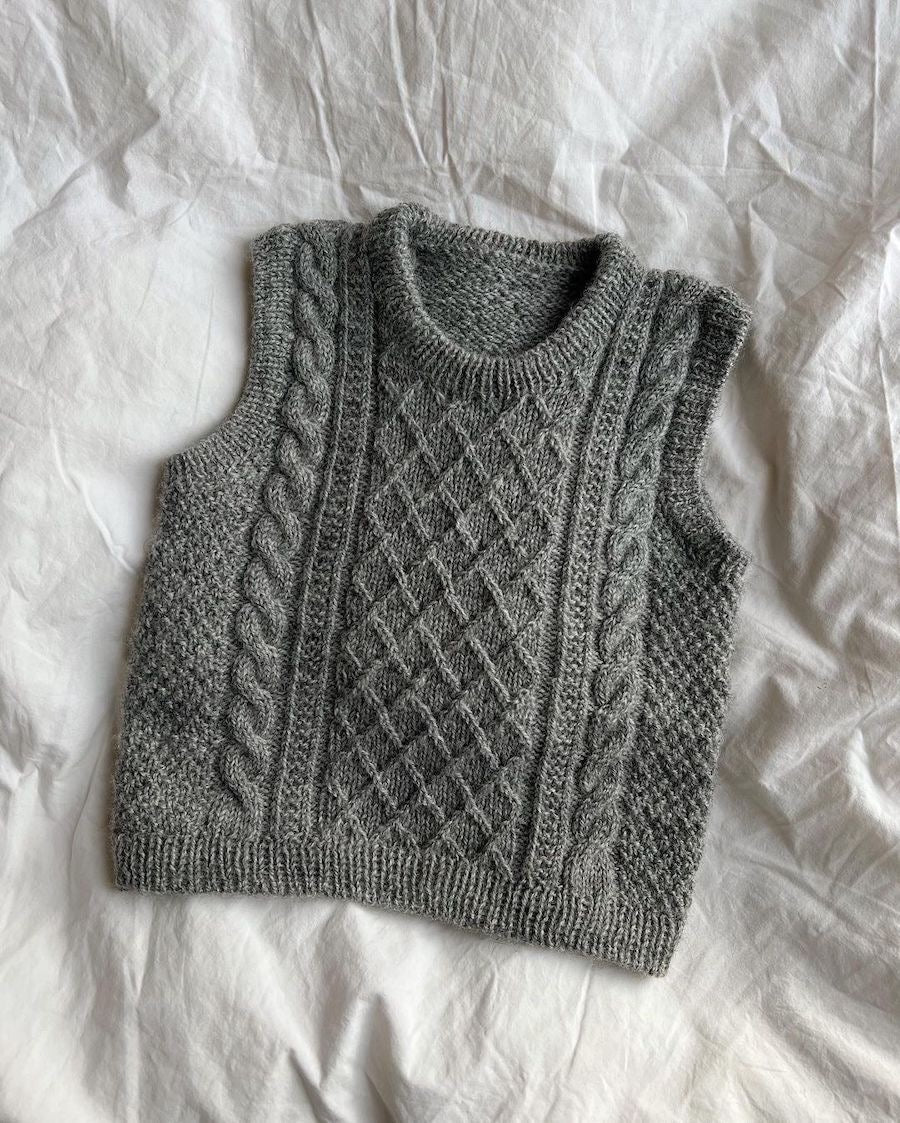 Petiteknit Moby slipover baby beskrivning