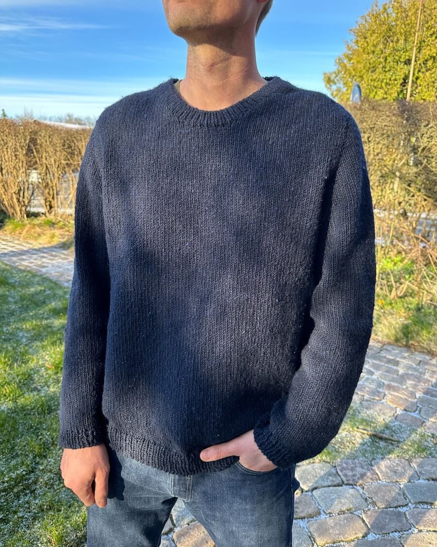 PetiteKnit Northland sweater beskrining