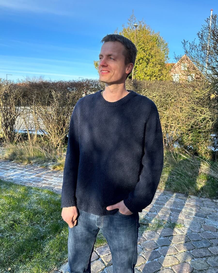 PetiteKnit Northland sweater beskrining