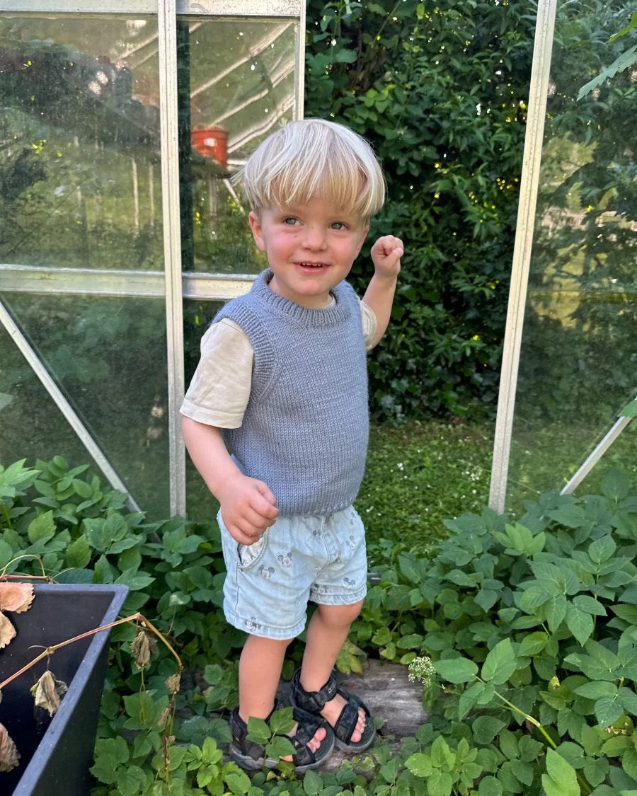 PetiteKnit  Novice slipover junior beskrivning