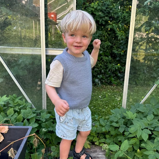 PetiteKnit  Novice slipover junior beskrivning