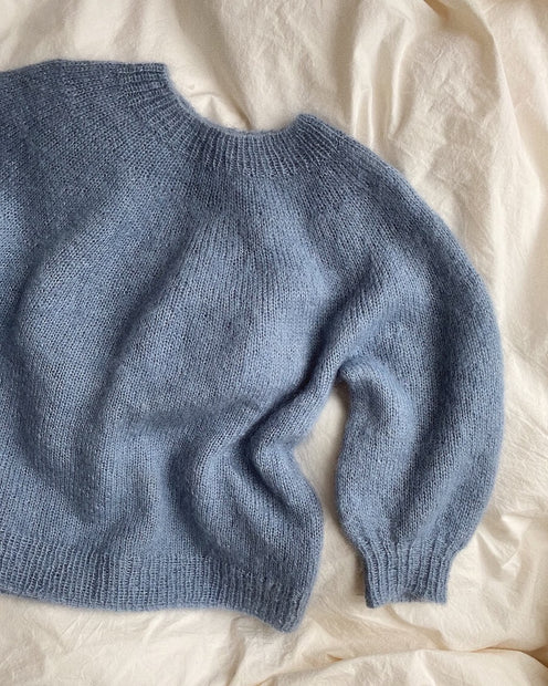 PetiteKnit Novice sweater - mohair edition beskrivning
