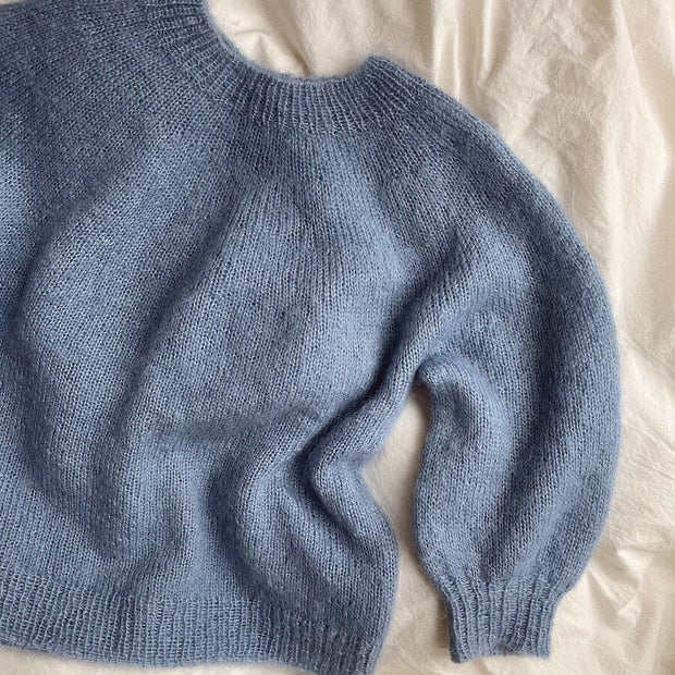 PetiteKnit Novice sweater - mohair edition beskrivning