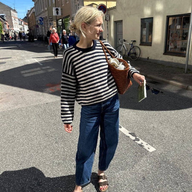 PetiteKnit Olga sweater beskrivning