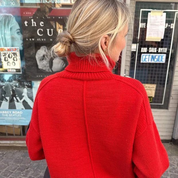 PetiteKnit Scarlet sweater beskrivning