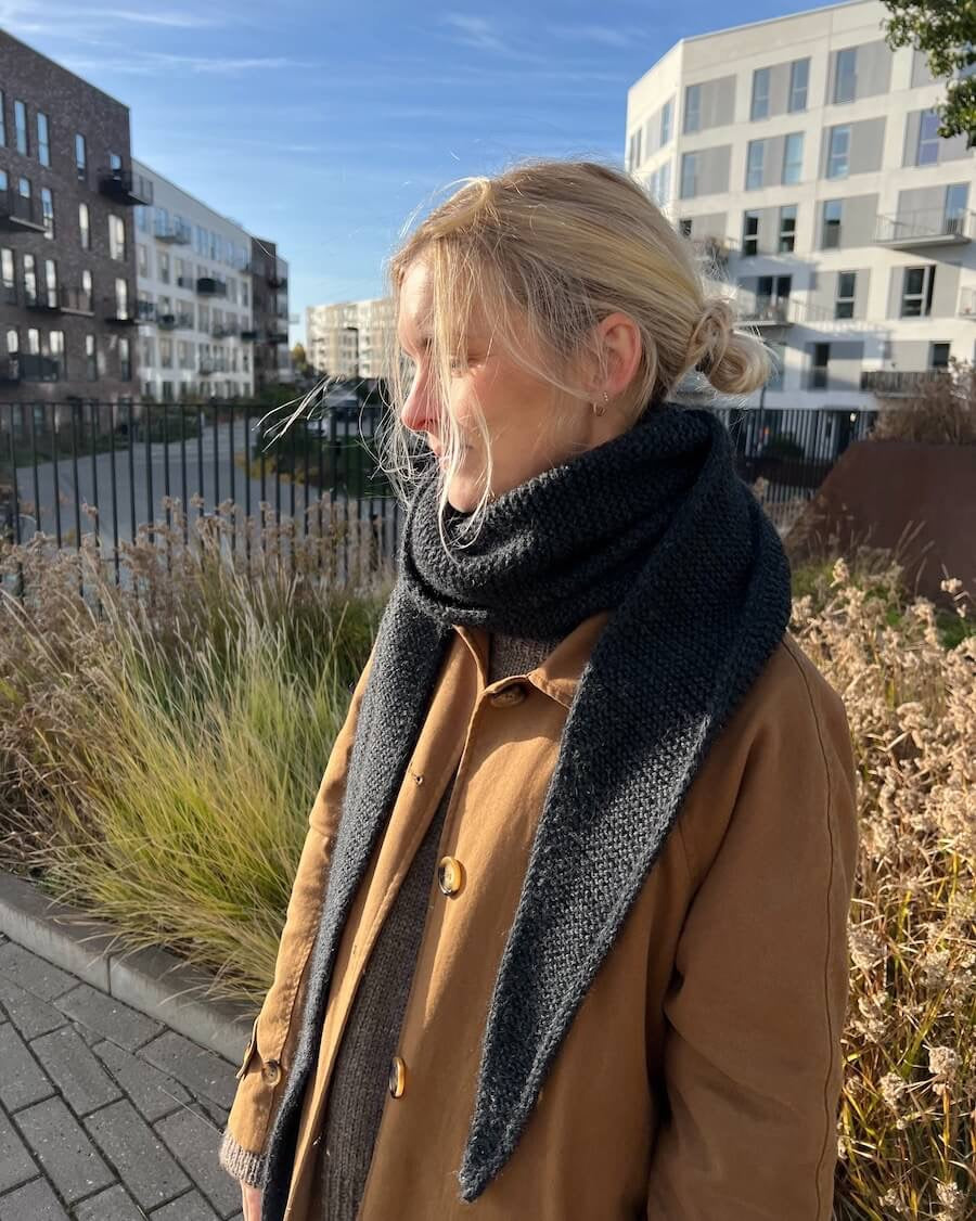 PetiteKnit Sophie shawl beskrivning