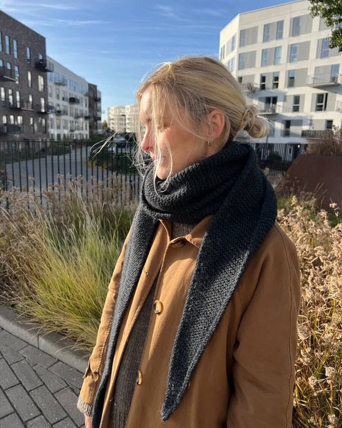 PetiteKnit Sophie shawl beskrivning