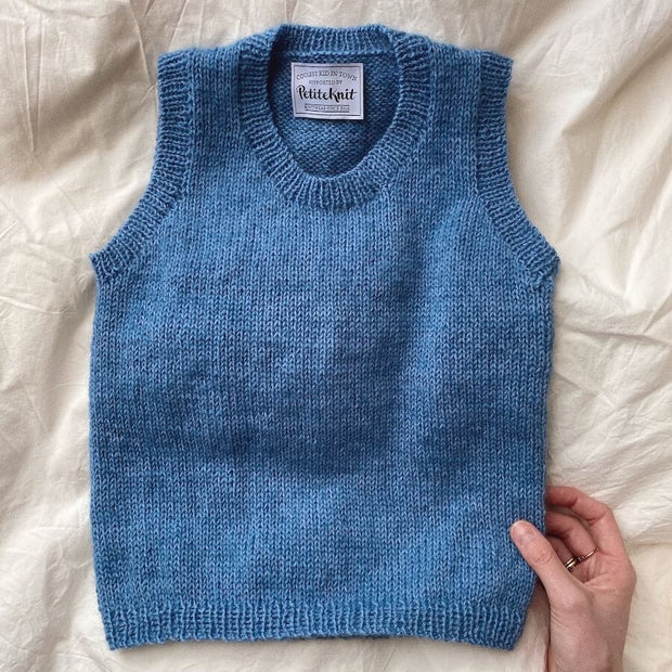 PetiteKnit Stockholm slipover mini beskrivning