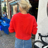 PetiteKnit Stockholm sweater V-neck beskrivning
