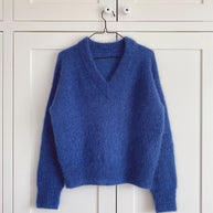 PetiteKnit Stockholm sweater V-neck beskrivning