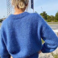 PetiteKnit Stockholm sweater V-neck beskrivning
