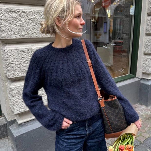 PetiteKnit Sunday sweater - mohair edition beskrivning