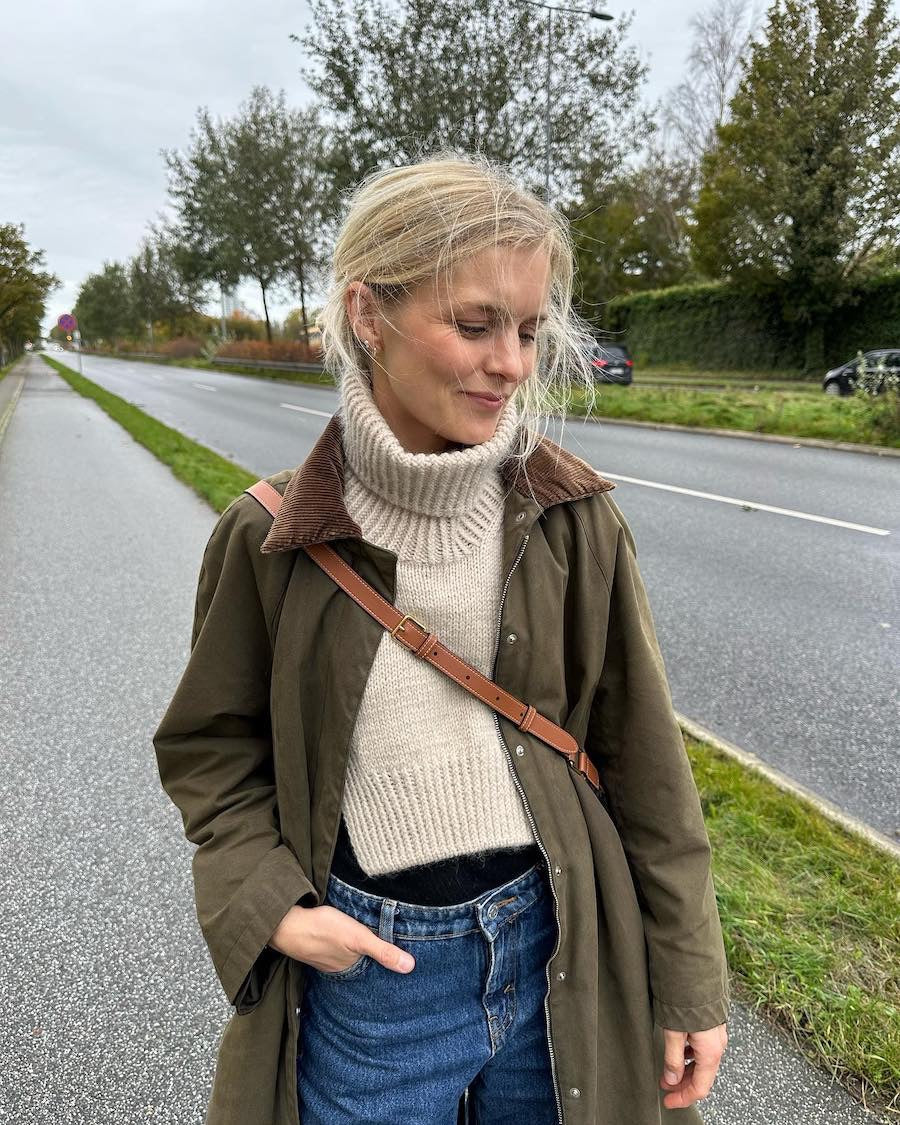 PetiteKnit Terrazzo neck beskrivning