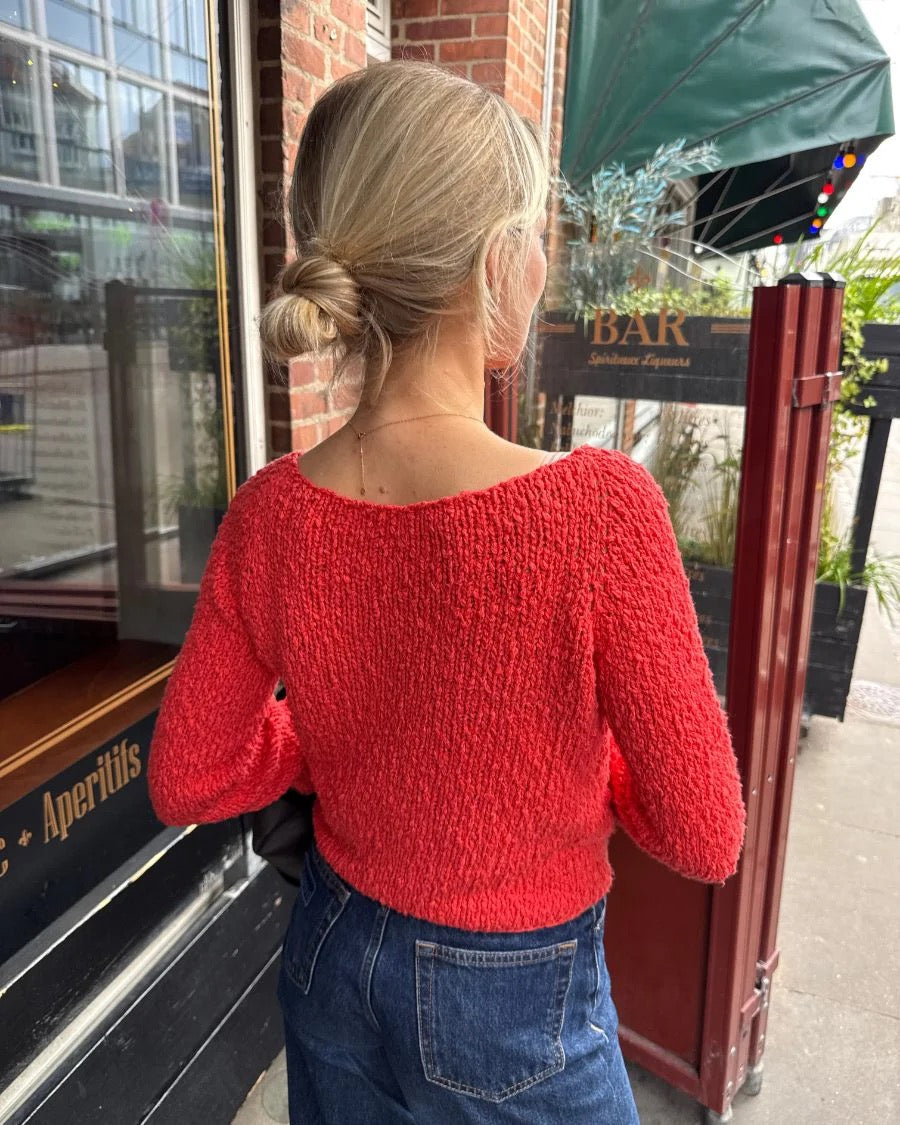 PetiteKnit Wave tee beskrivning