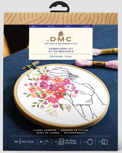 DMC - TB233 Flicka med bukett.
