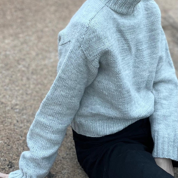 Magda sweater Stickprovet beskrivning