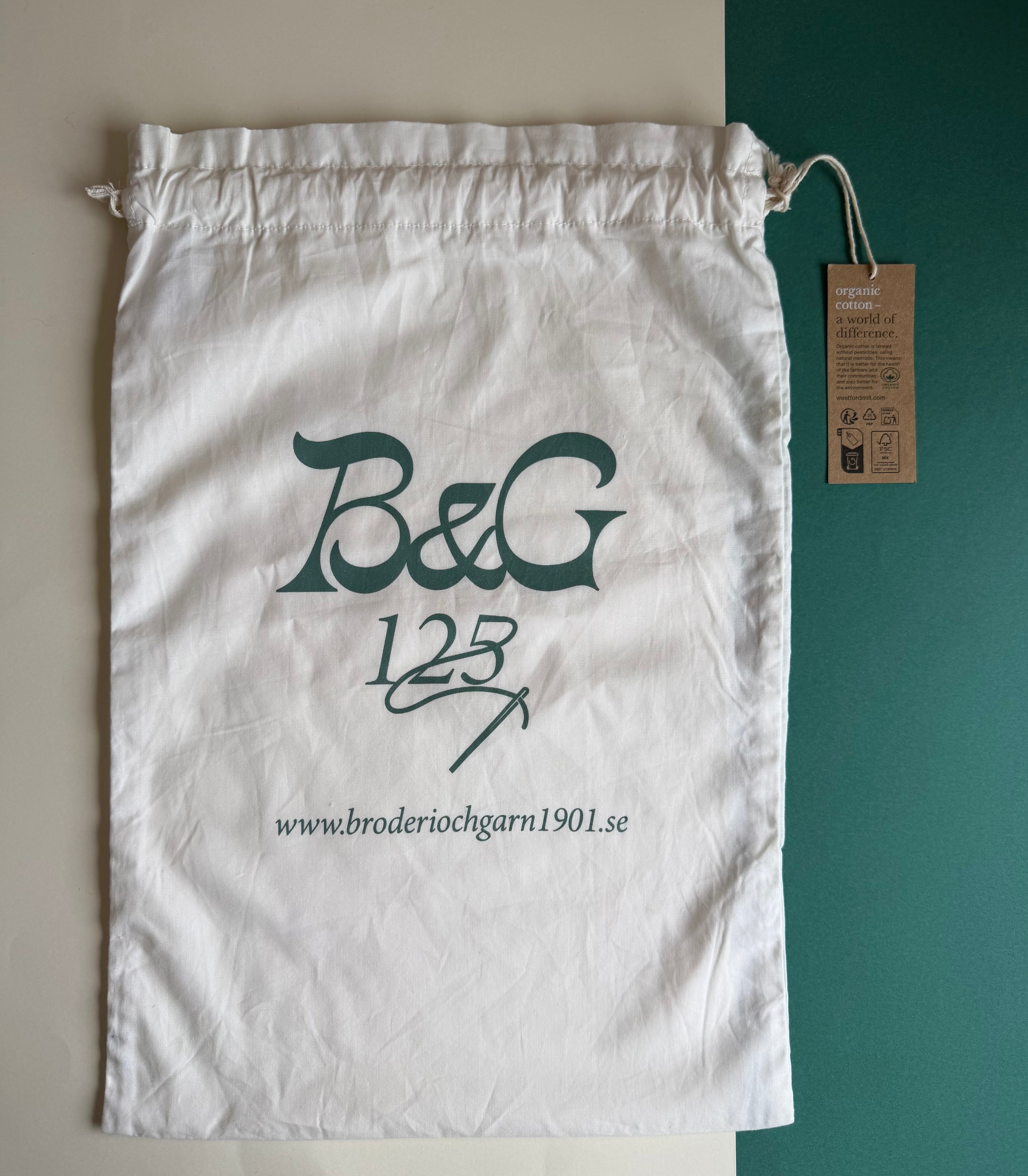 Projektpåse - Broderi & Garn jubileumskollektion - limited edition