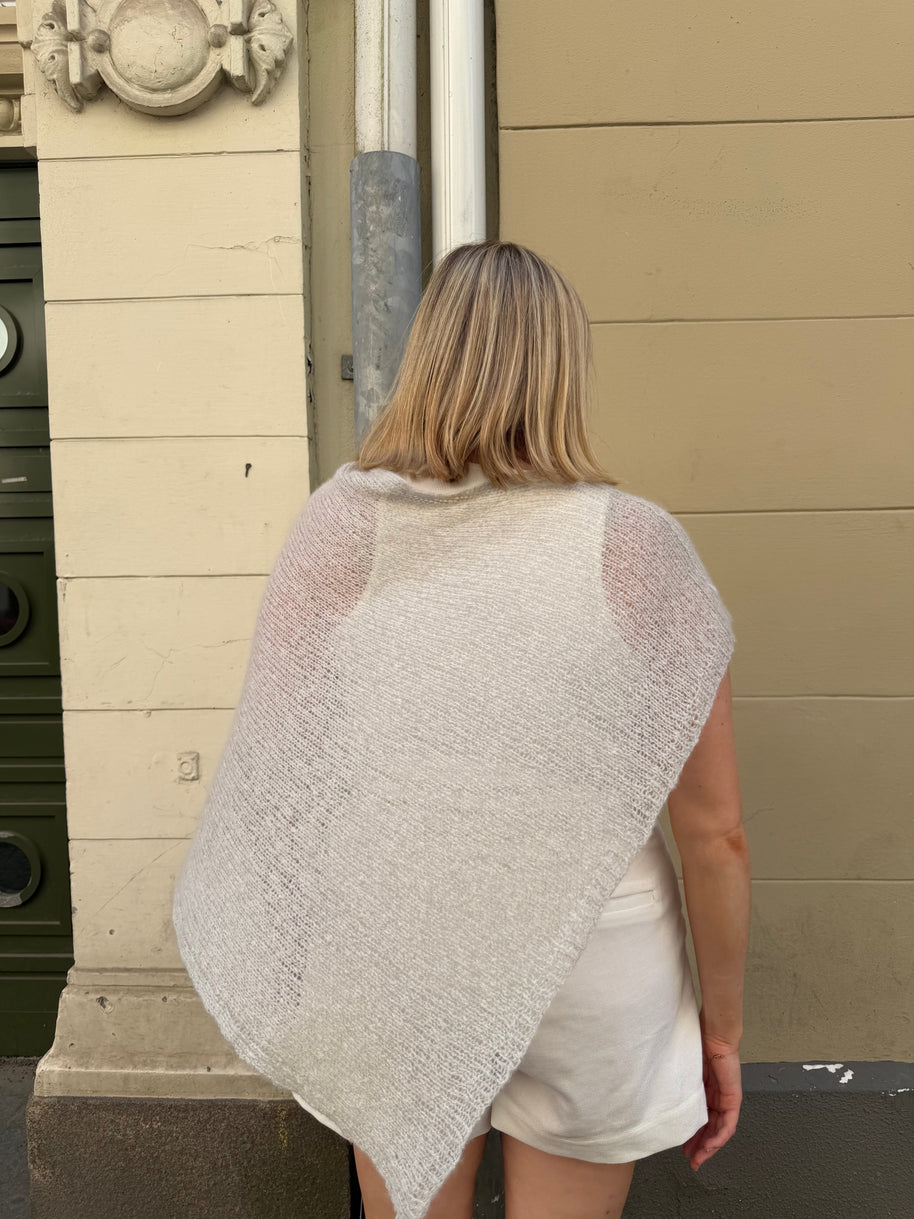 Ninas ponchosjal - Cashmere Kumula - kit