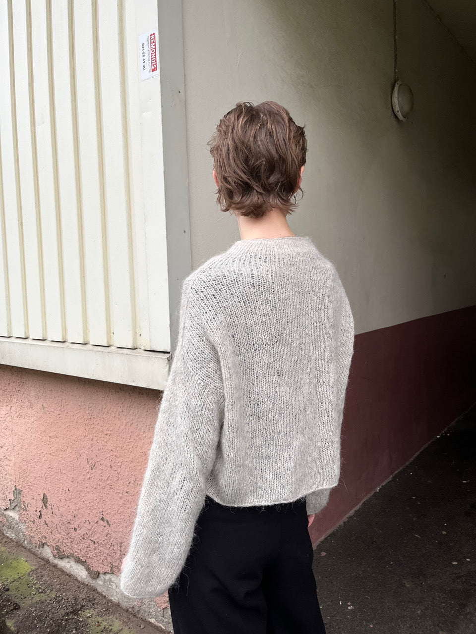 Ilse sweater Stickprovet beskrivning