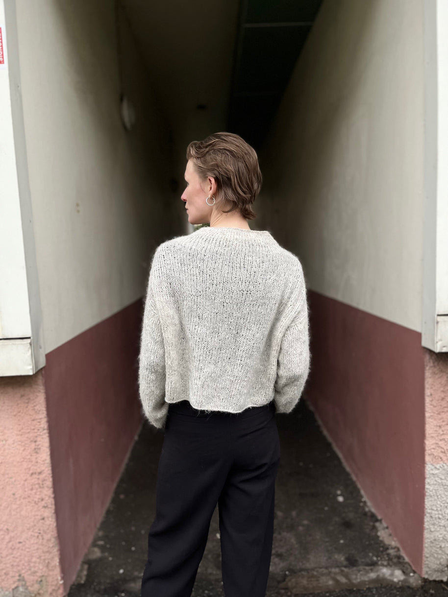Ilse sweater Stickprovet beskrivning