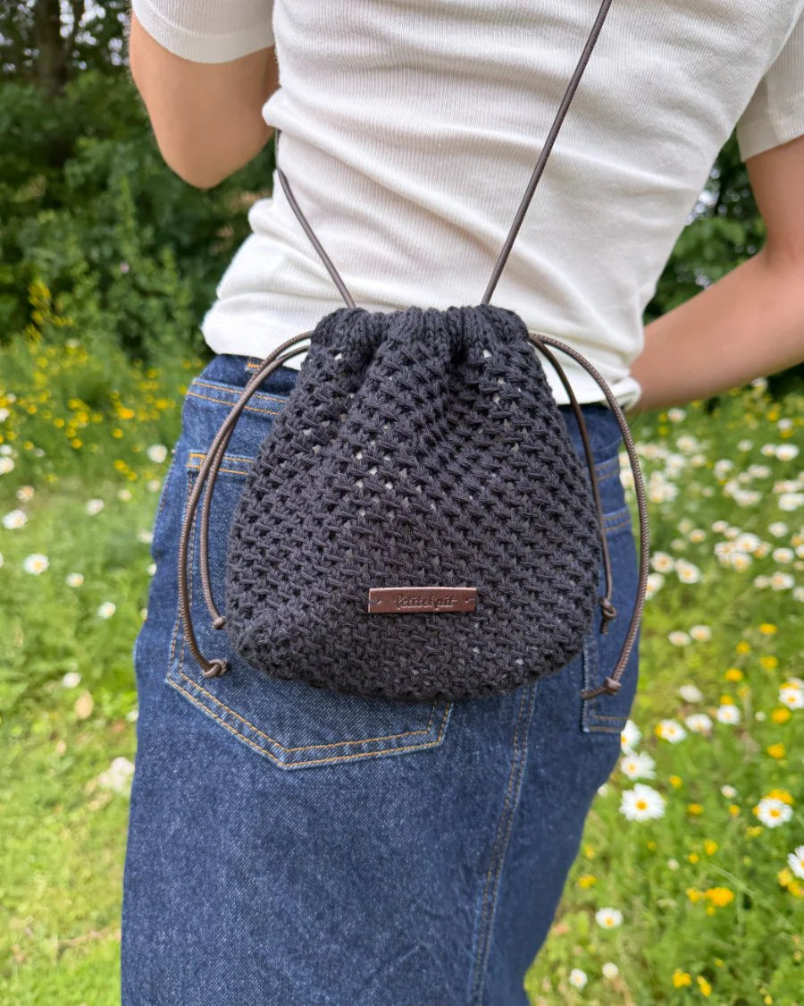 Juno satchel PetiteKnit - beskrivning