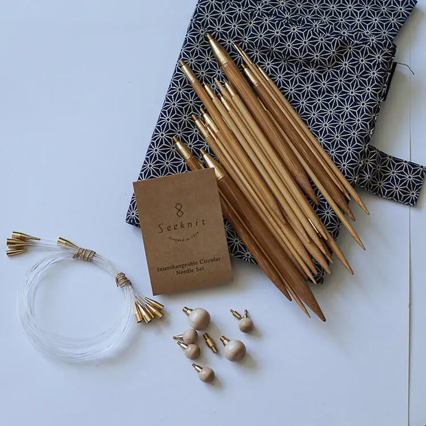 Seeknit Koshitsu All time deluxe 14 cm - ändstickor set
