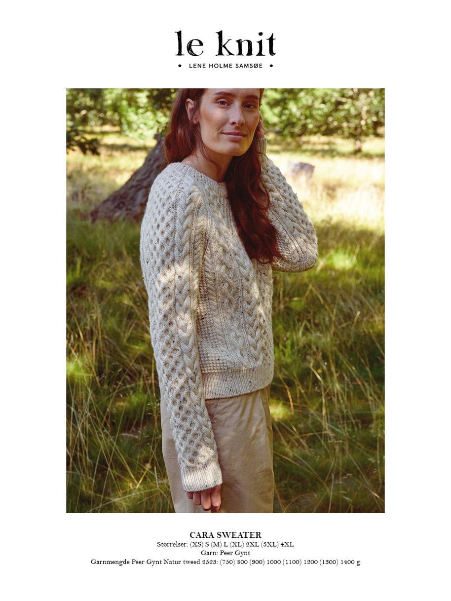 Cara sweater LeKnit - kit