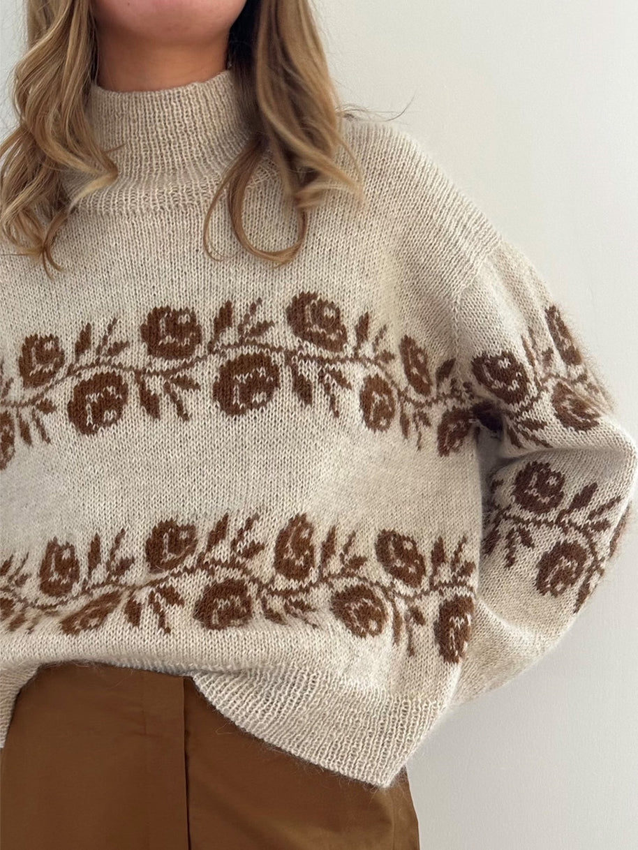 Rosie sweater LeKnit - beskrivning