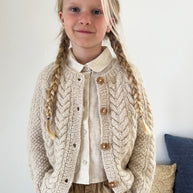 Siri cardiagan junior - LeKnit beskrivning
