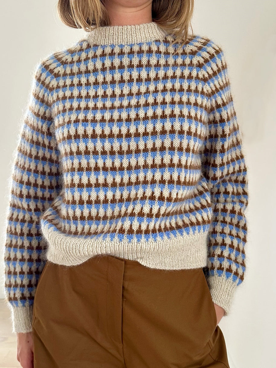 Facet Sweater LeKnit - beskrivning